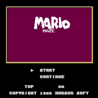 Mario Maze
